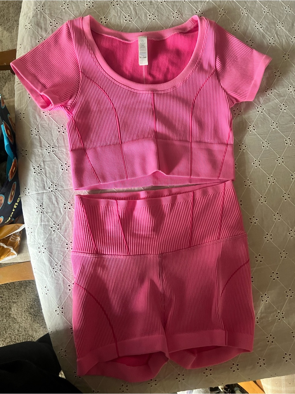 Aerie Size Medium Matching Set pink